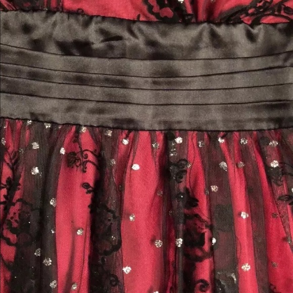 Ruby Rox Black Lace Dress Size Medium - Picture 3 of 3